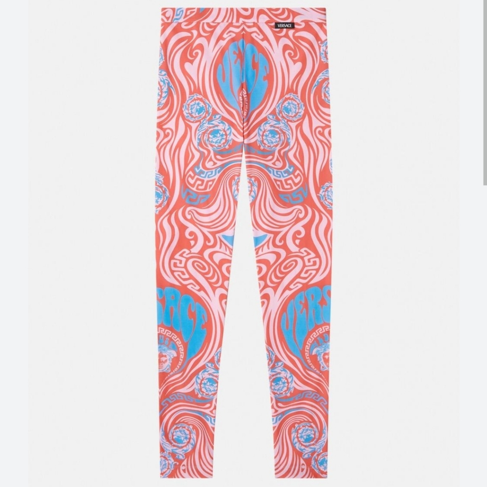 NWT Versace medusa music leggings
